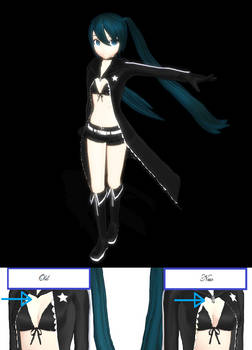 MMD - New Black Rock Shooter DL!