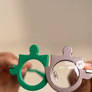 Puzzle pieces eyeglasses design