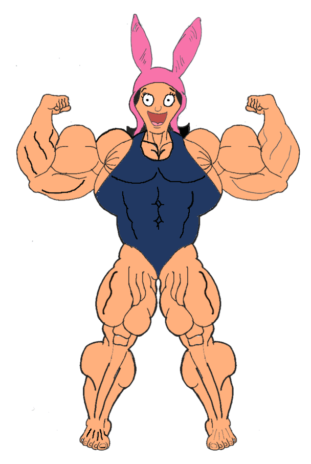 Muscle Louise Belcher (swimsuit)