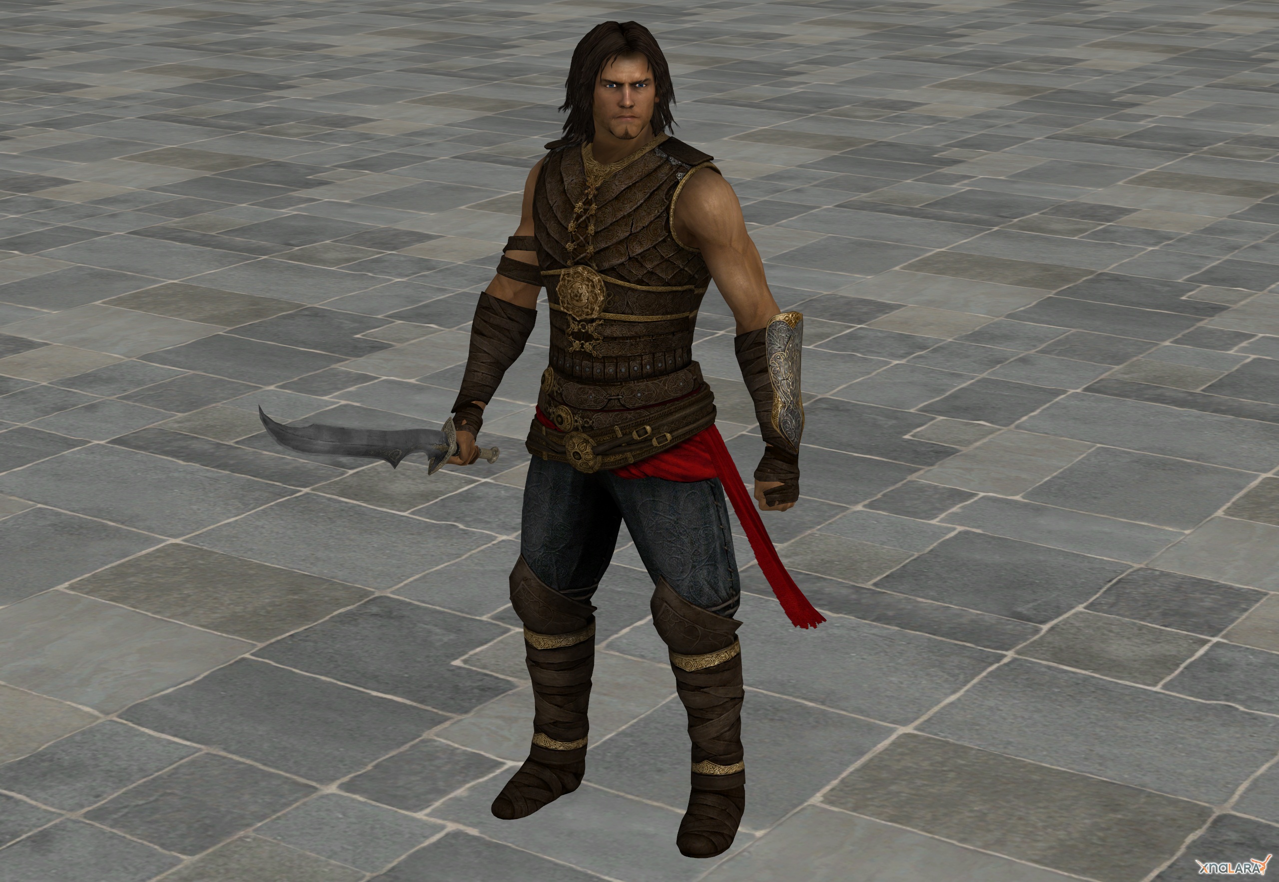 prince of persia 3d model head prince of persia 3d model head
