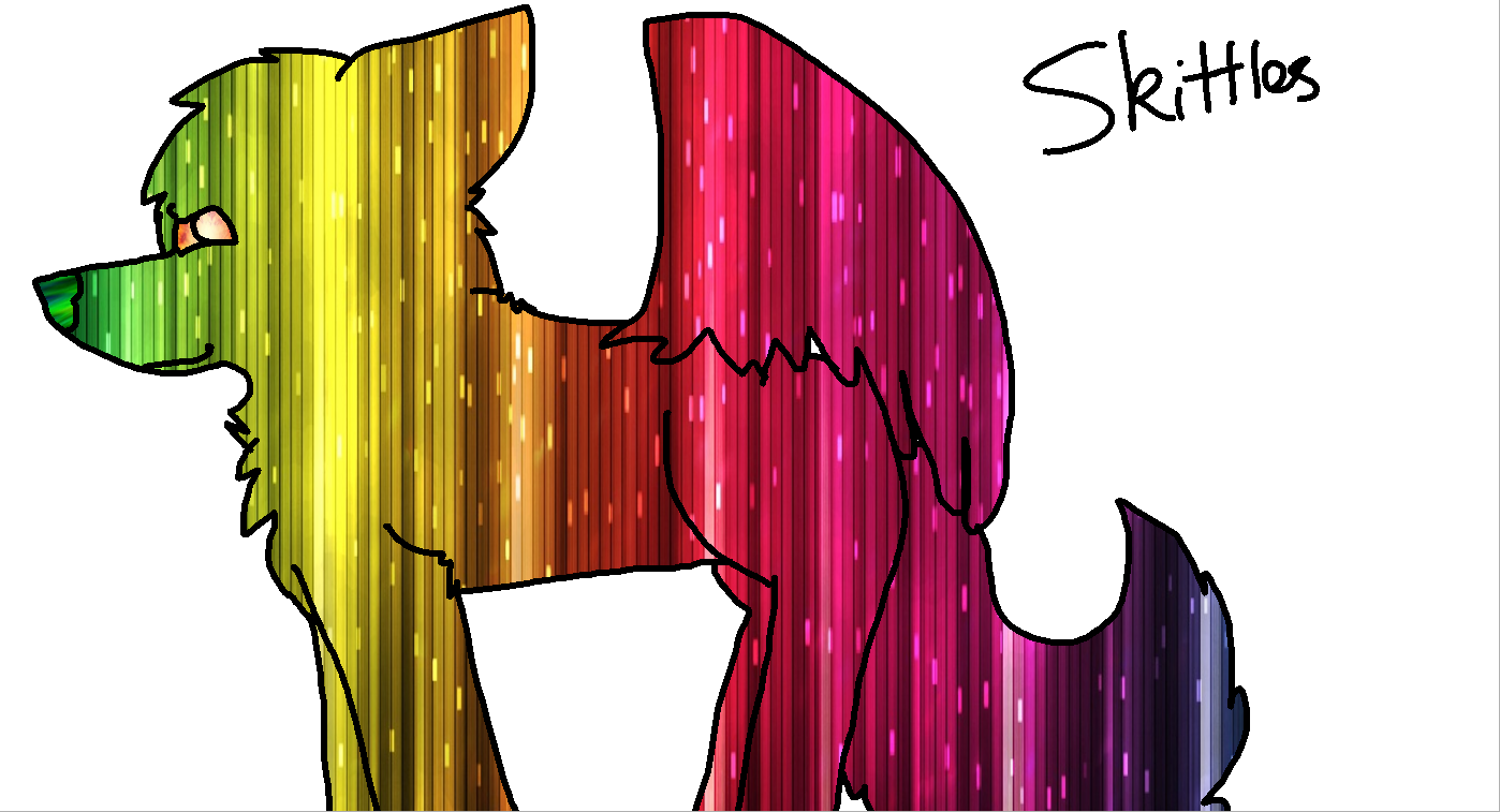 Skittles Reference Sheet by ABritishWolf on DeviantArt