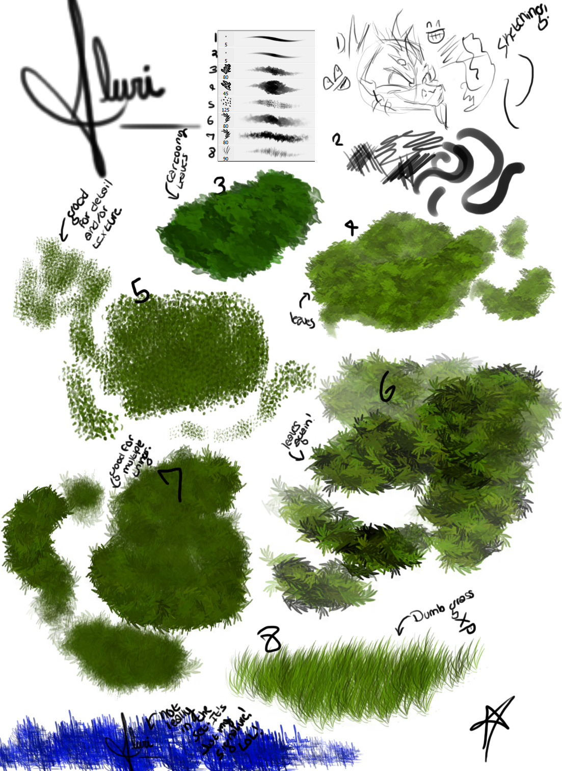 My Foliage Brushes