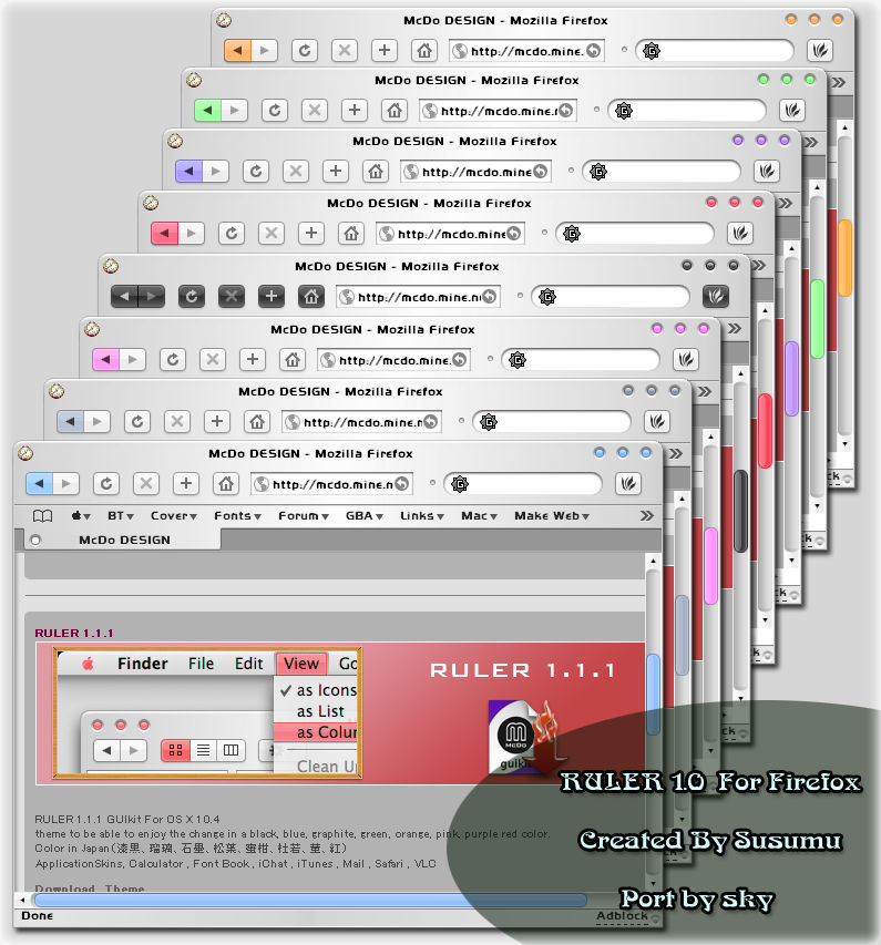 RULER 1.0 Firefox skin by sky1983628 on DeviantArt