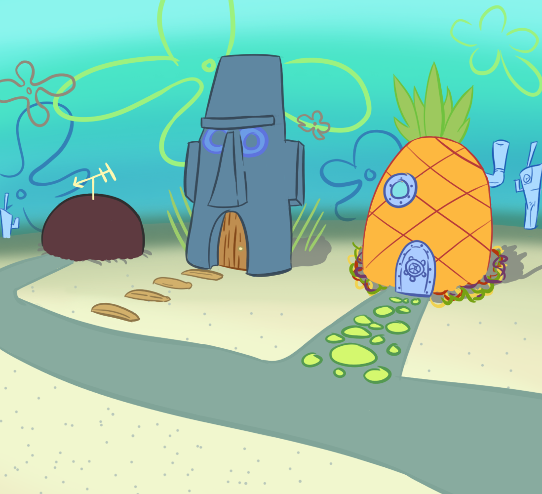Bikini bottom: Fan art Mashup !!!WIP!!! by SilverDerpyChu on DeviantArt