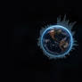 Earth Visualizer Live Theme Wallppaer
