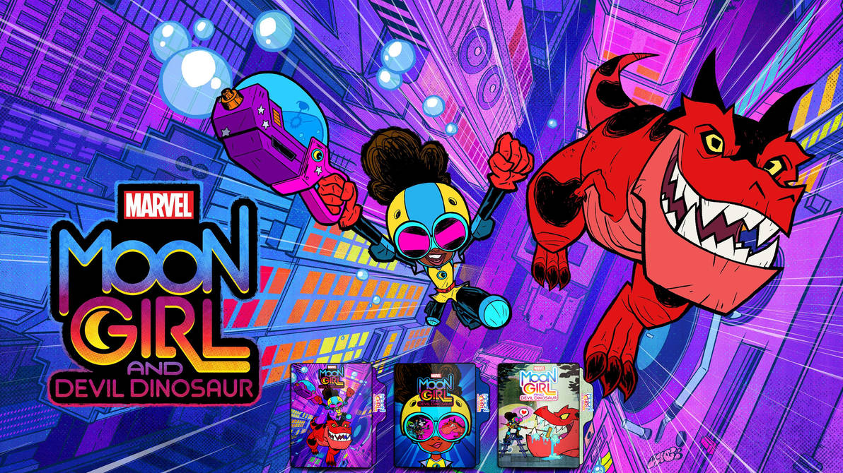 Marvel's Moon Girl and Devil Dinosaur (2023-) by ber-n-ash on DeviantArt