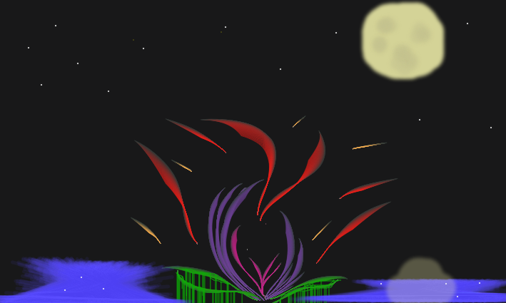 night magical flower by dragonscrystal99 on DeviantArt