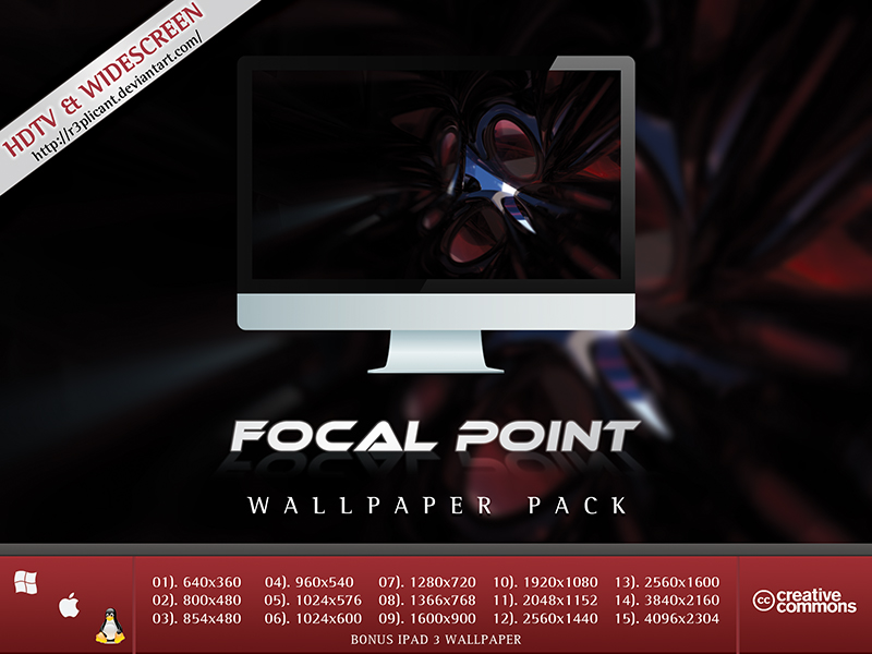 Focal Point Wallpaper Pack