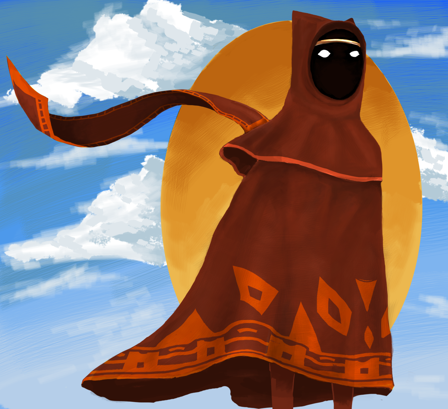 Journey fanart by BloodMoon-Howler on DeviantArt