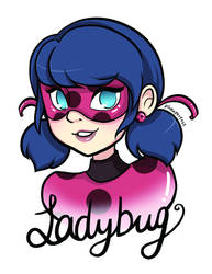 Ladybug Sticker Design