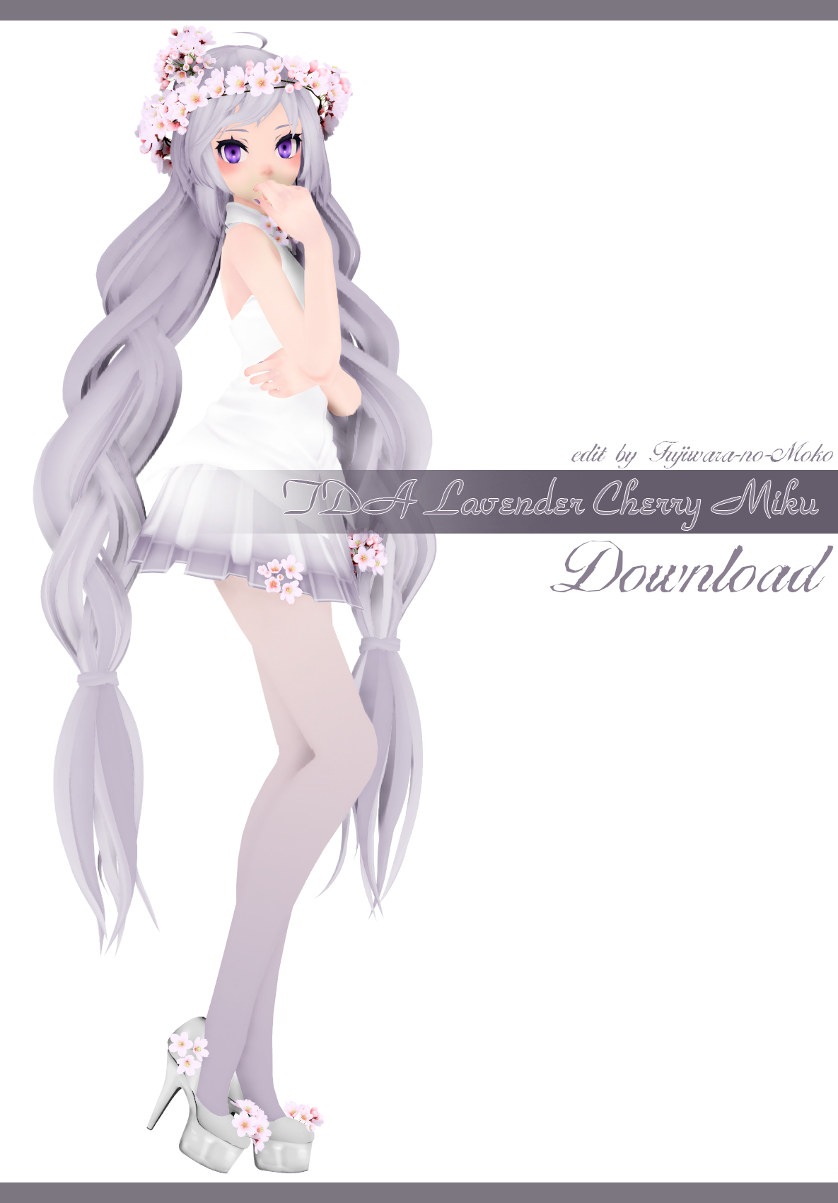 TDA Lavender Cherry Miku [920 watchers gift]