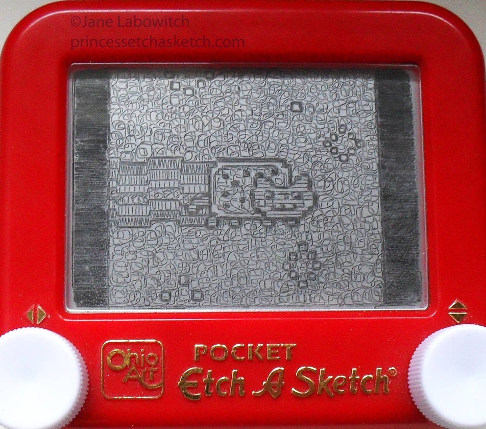 Nyan Cat Etch A Sketch Gif By Pikajane On Deviantart