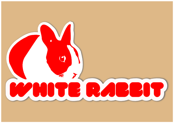 white rabbit logo