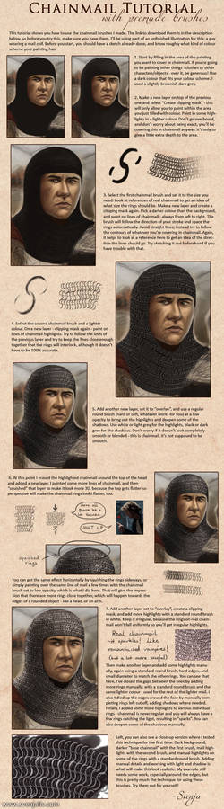 Chainmail brushes and tutorial