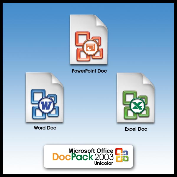 MS Office 2003 Dockpack 2