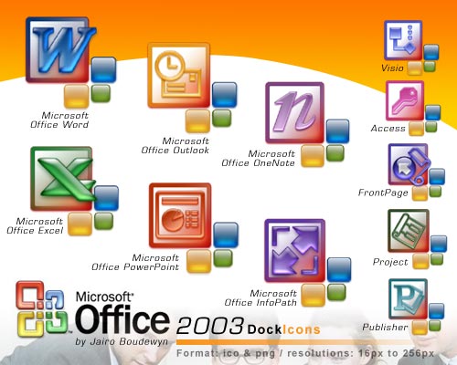 MS Office 2003 Icons 2.0