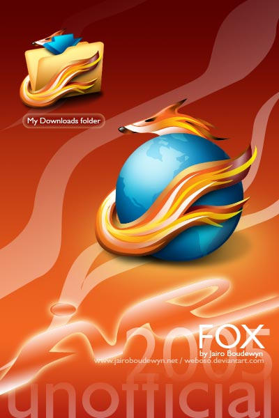 Firefox 2005 icons