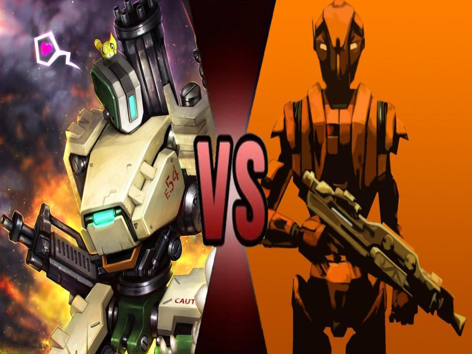 DWOAH Bastion vs HK47 by Garchompisbeast on DeviantArt