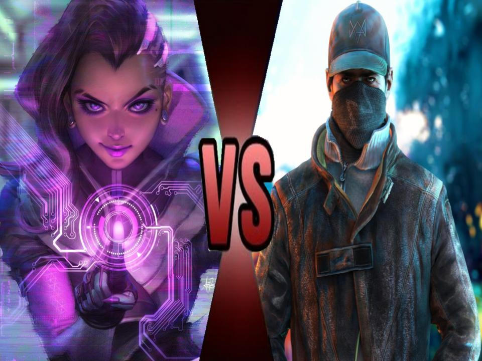 Dwoah Sombra Vs Aiden Pearce By Garchompisbeast On Deviantart