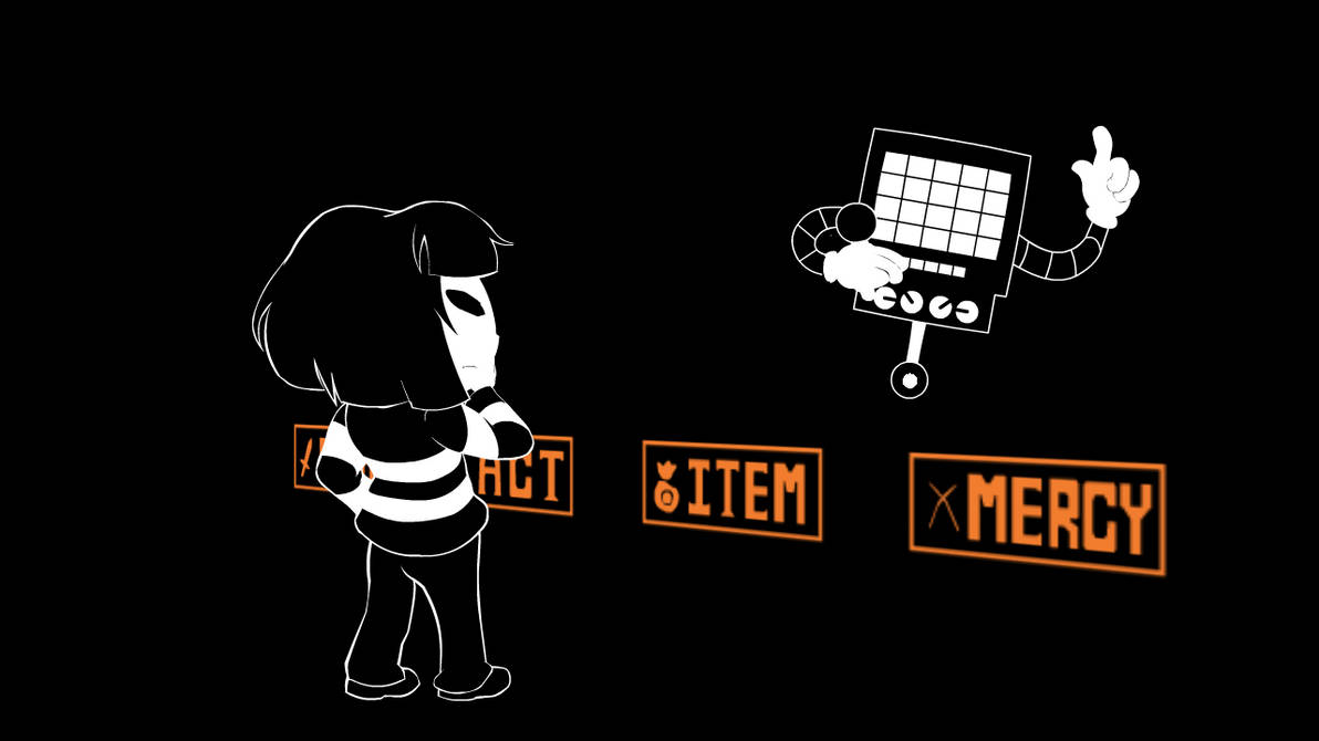Mettaton And Frisk By Gatekid3 On Deviantart