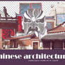 Chinese Architecture png pack #01