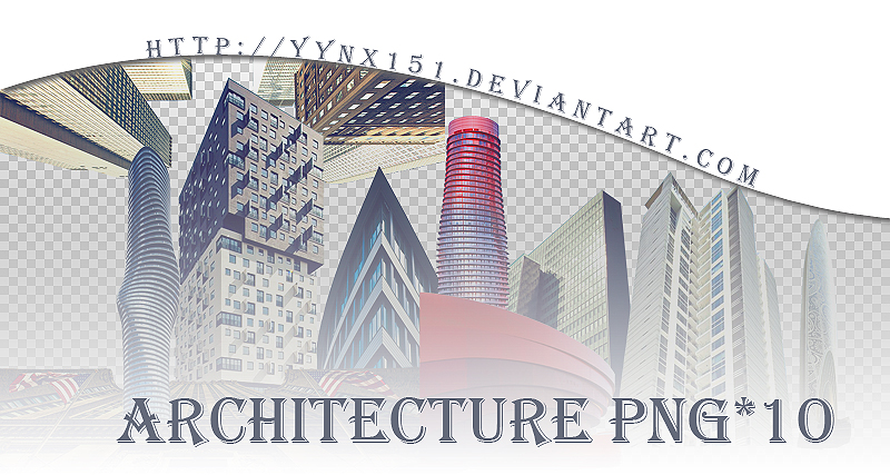 Architecture png pack #02