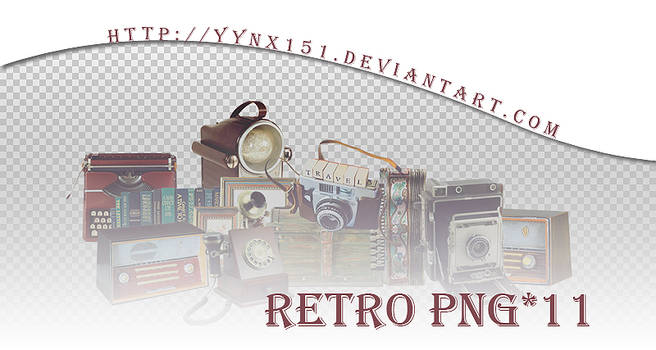 Retro png pack #07