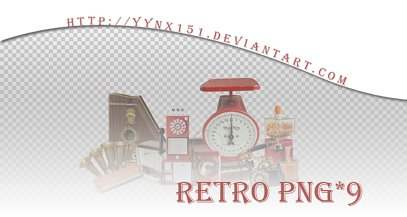 Retro png pack #09