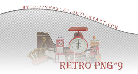 Retro png pack #09