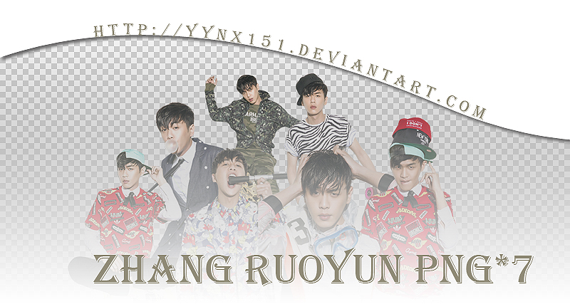 Zhang Ruo Yun png pack #01