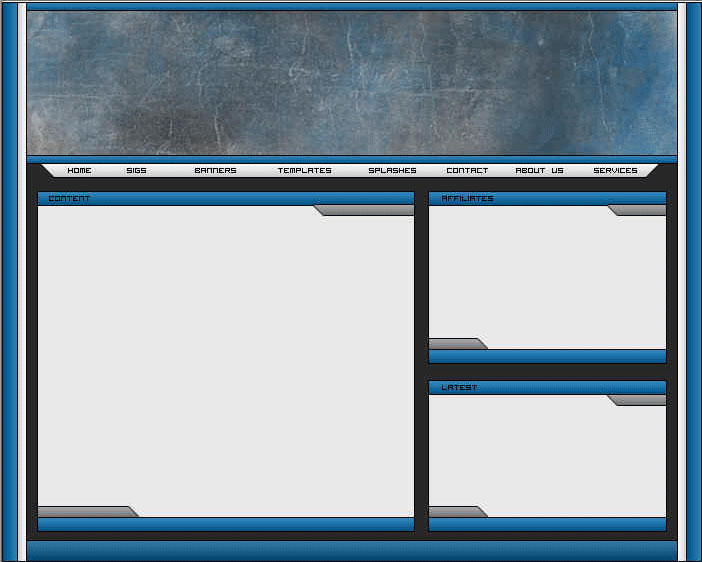 Free Portfolio Template - g0dz by g0dz- on DeviantArt