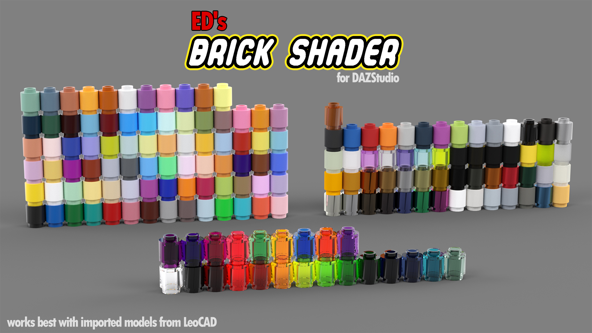 Freebie: ED's Brick Shader (Iray)
