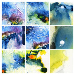 Abstract painting texture pack