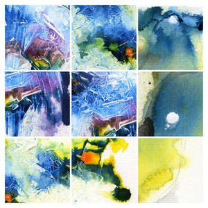 Abstract painting texture pack