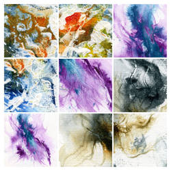 Abstract painting texture pack 2