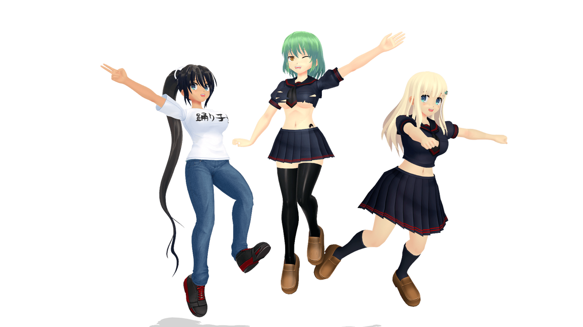 MMD Homura's Crimson Team by ignas1000 on DeviantArt.