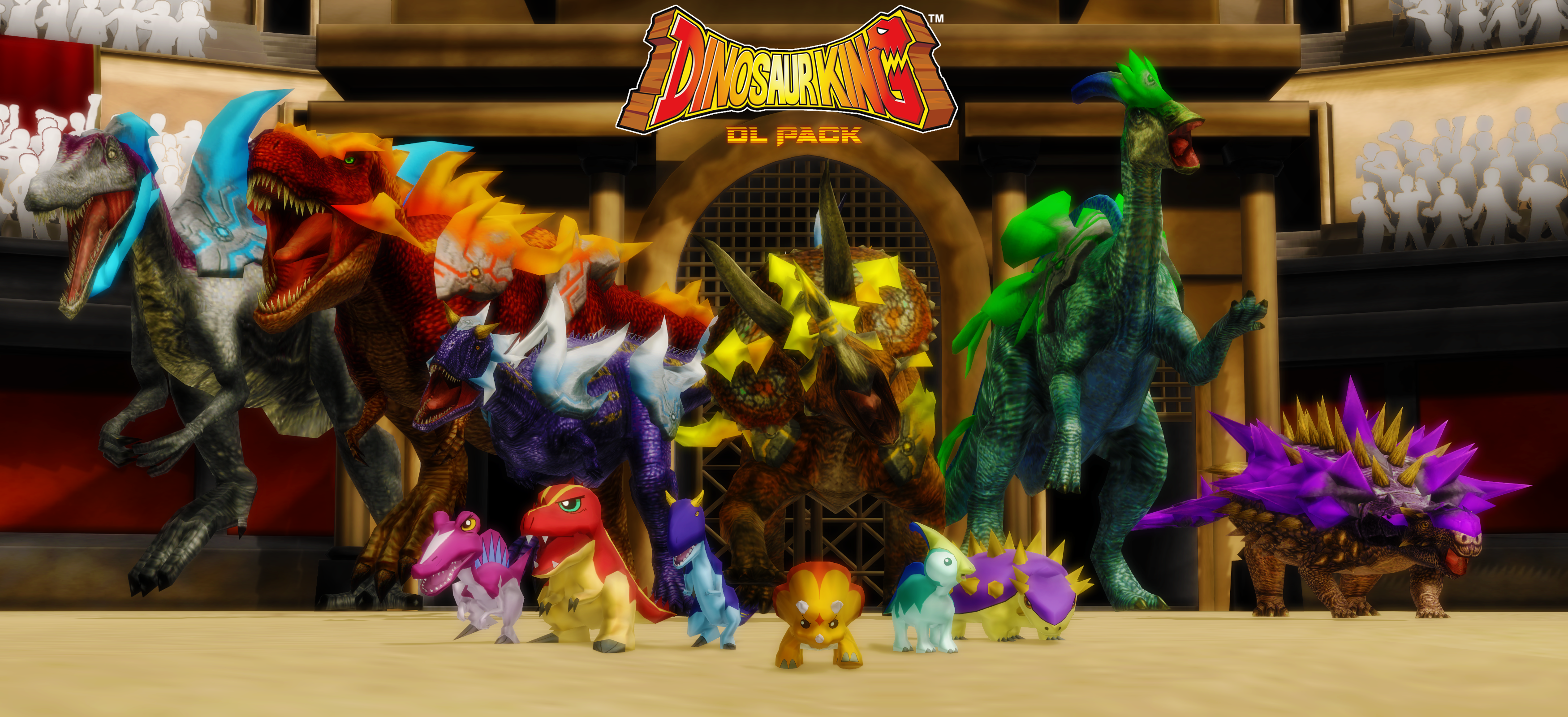 dinosaur king action figures