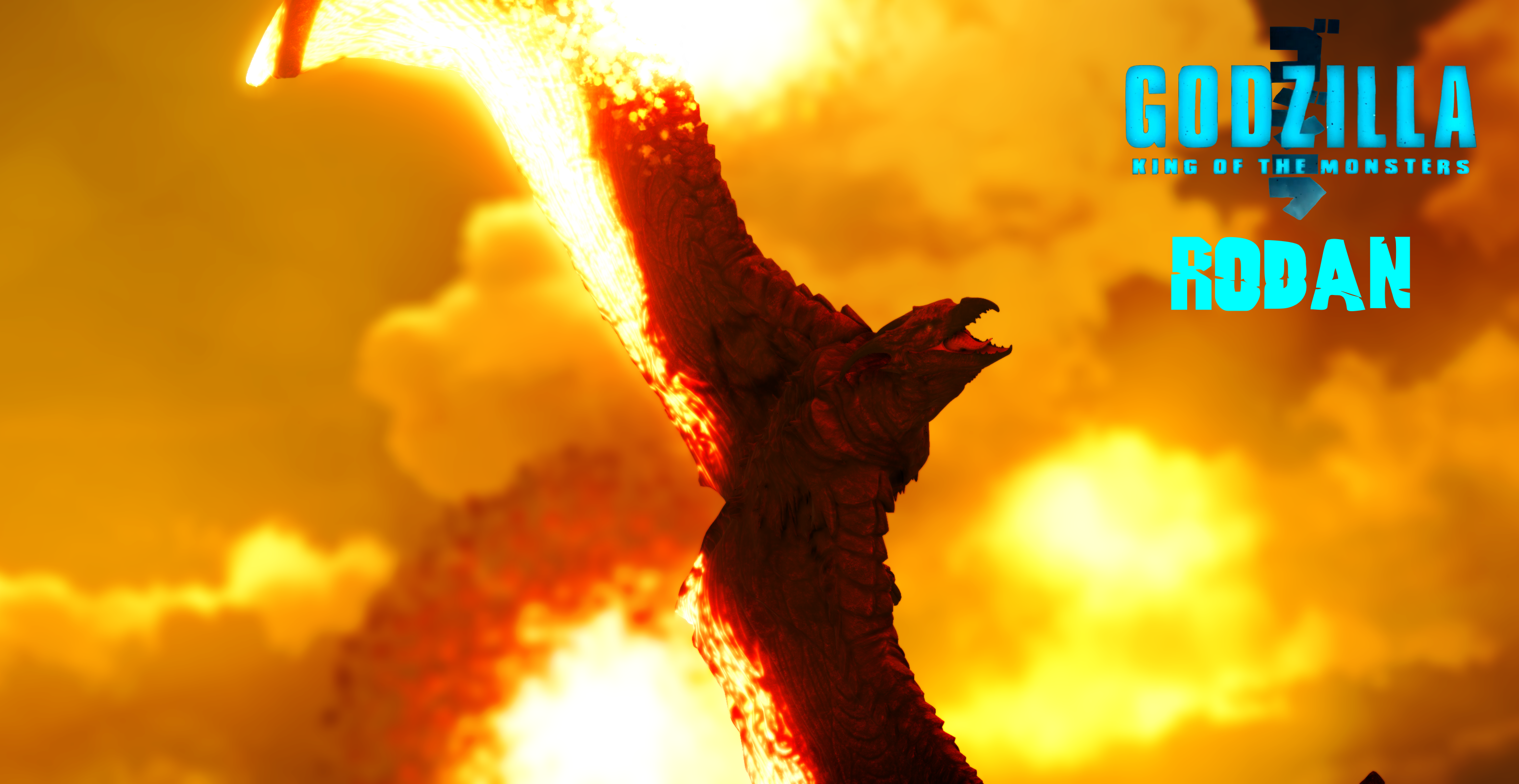 Custom Godzilla Ride Rodan MMD Godzilla - Rodan 2019 (Lukiethewesley13) DL by TyrantrusorLost on ...