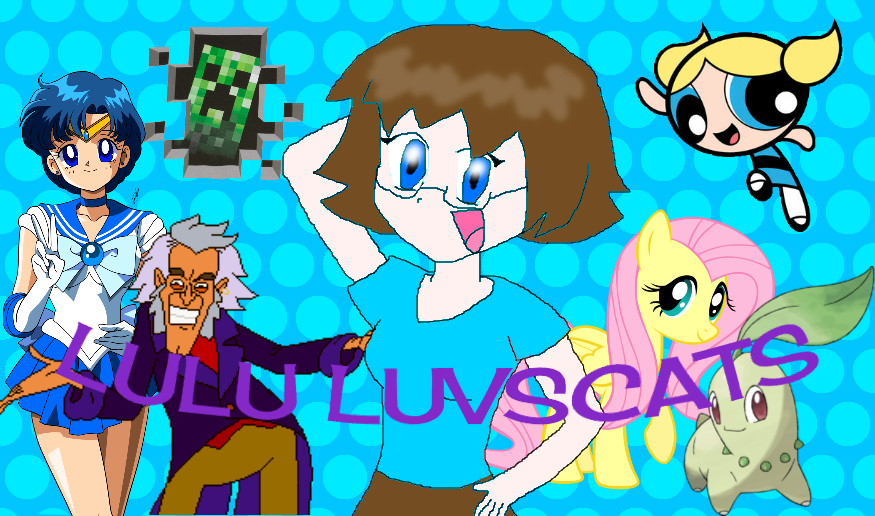 Lulu Luvscats Channel Art by ChikoritaLuv on DeviantArt