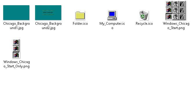 Windows 95 Beta(Chicago) Pack by Listogast on DeviantArt