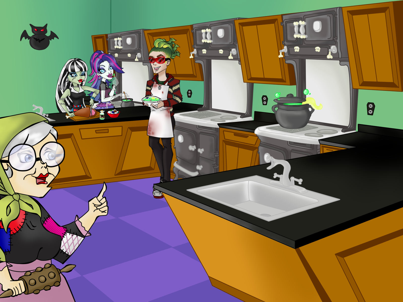 Home Ick Classroom Background by Kiyoshiko on DeviantArt