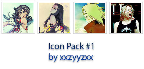 Icon Pack 1 by xxzyyzxx on DeviantArt
