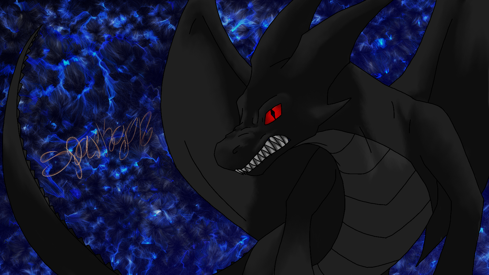 The Black Demon by Sparkgon on DeviantArt