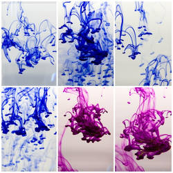 Ink in water