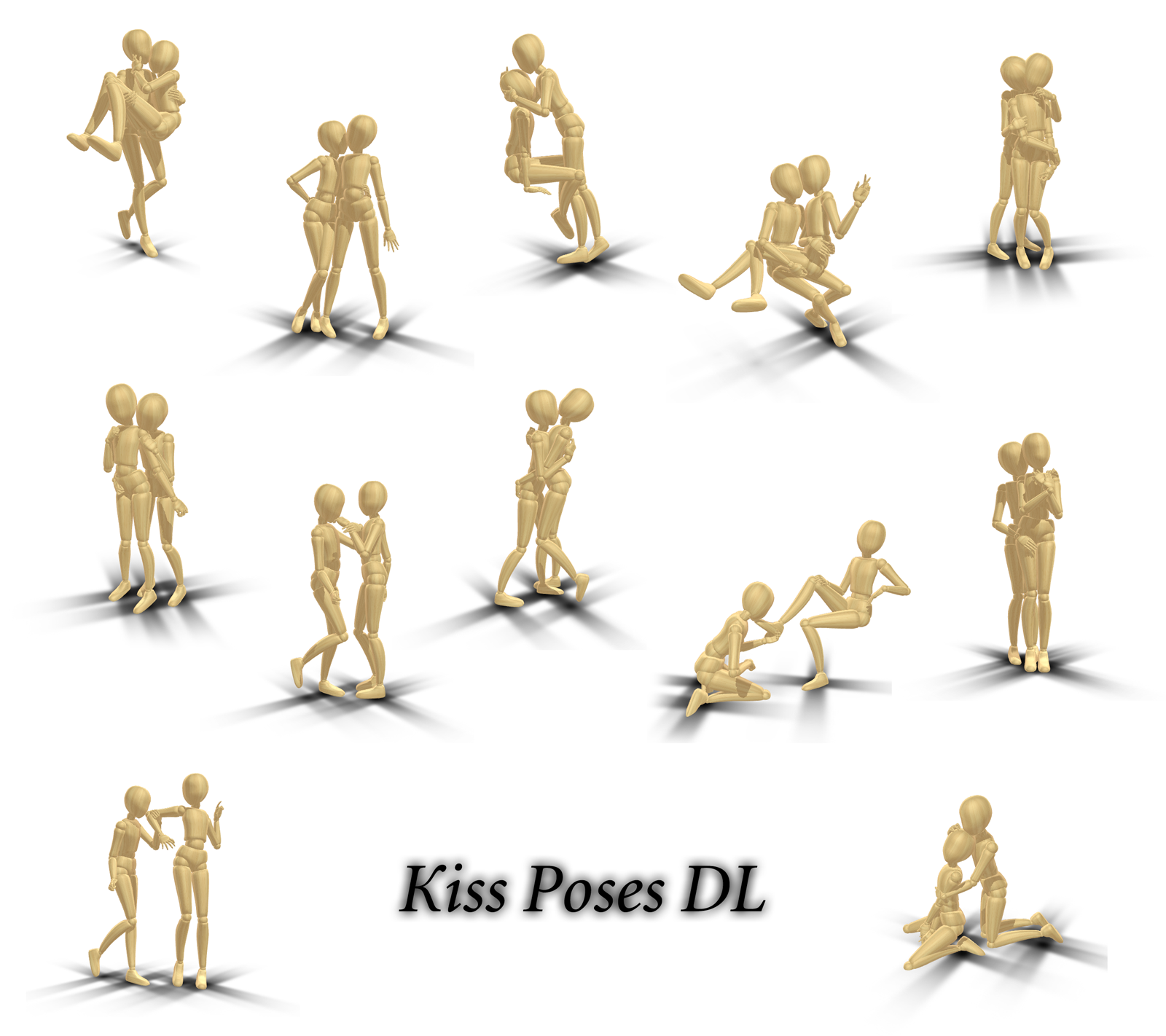 Kiss Poses DL