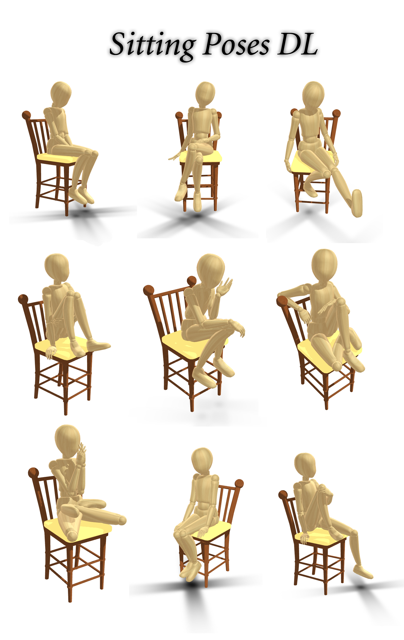 Sitting Poses DL