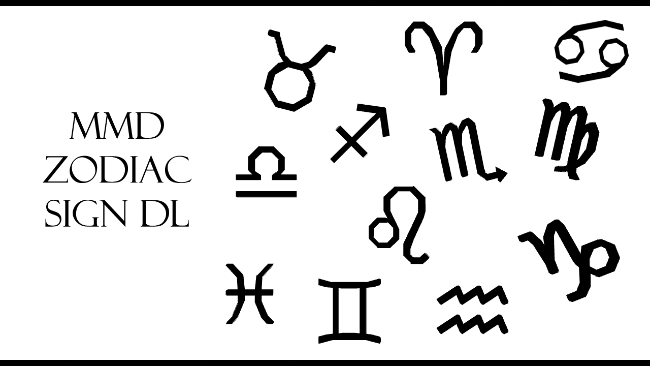 MMD Zodiac Signs DL by innaaleksui