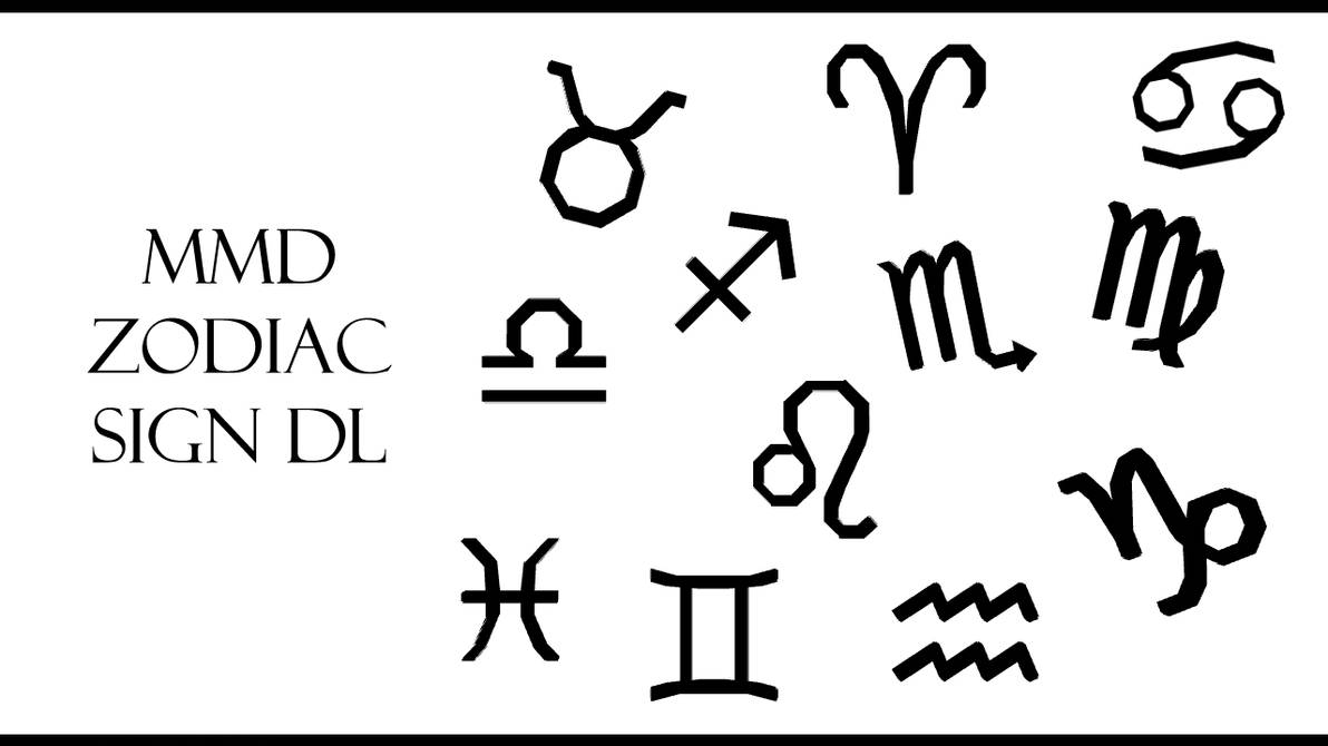 MMD Zodiac Signs DL by innaaleksui