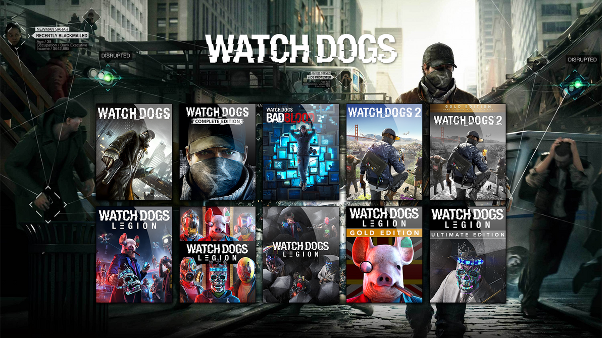 Watch Dogs Collection by DA-GameCovers on DeviantArt