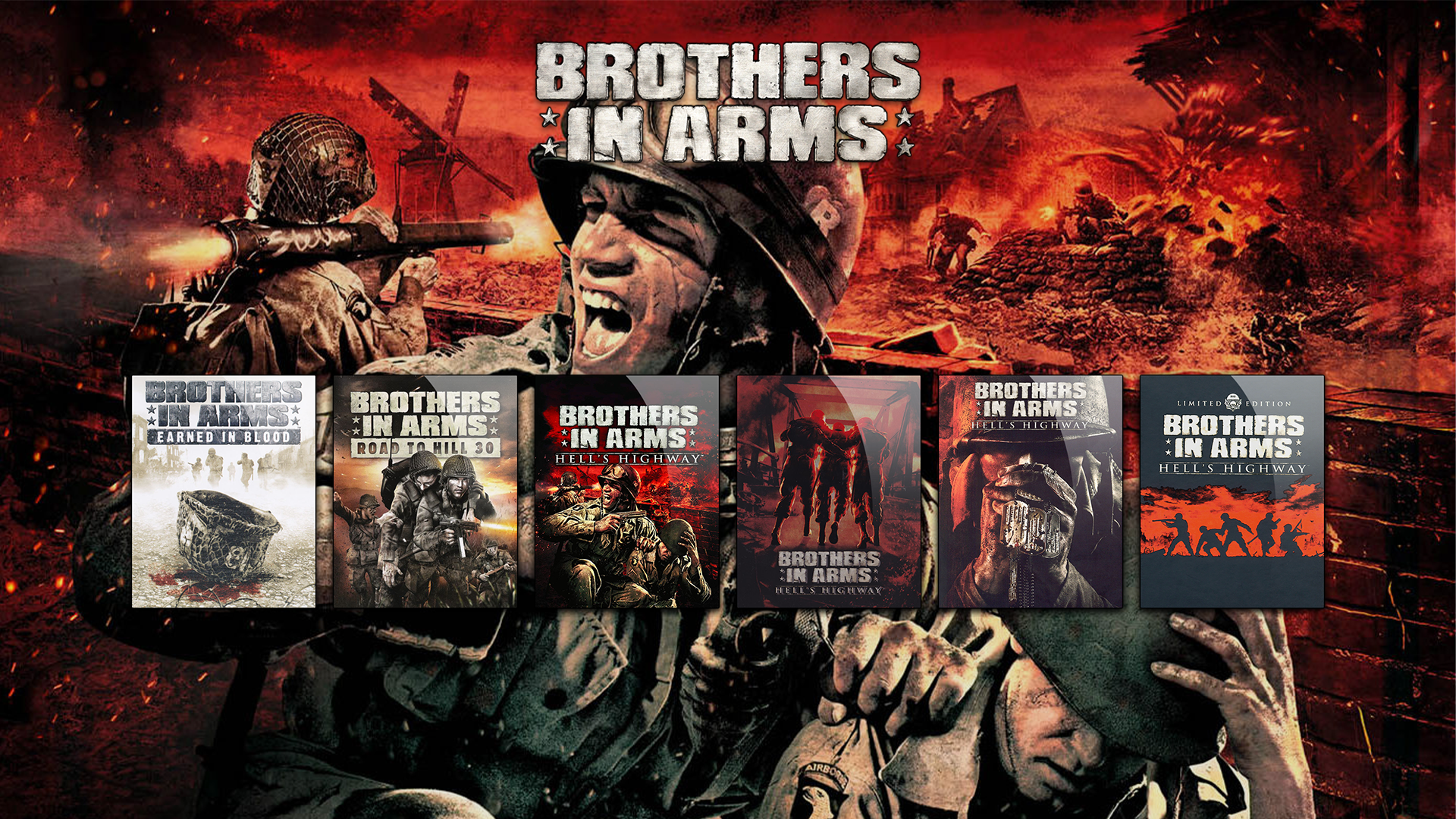 Brothers in Arms Collection by DA-GameCovers on DeviantArt